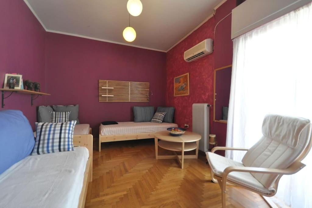 Nice Apartment Near City Center 아테네 외부 사진